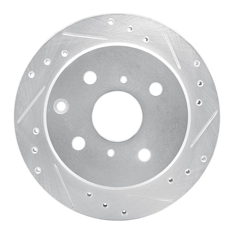 R1 Concepts — R1 84-88 Toyota Cressida Rear Right Drilled & Slotted Silver Brake Rotor
R1 Brake Rotor Drill