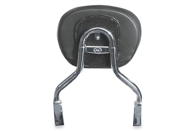 Mustang Motorcycle — Mustang Yamaha Cruiser Accessories Sissy Bar Pad (12 inch x 9 inch) - Black