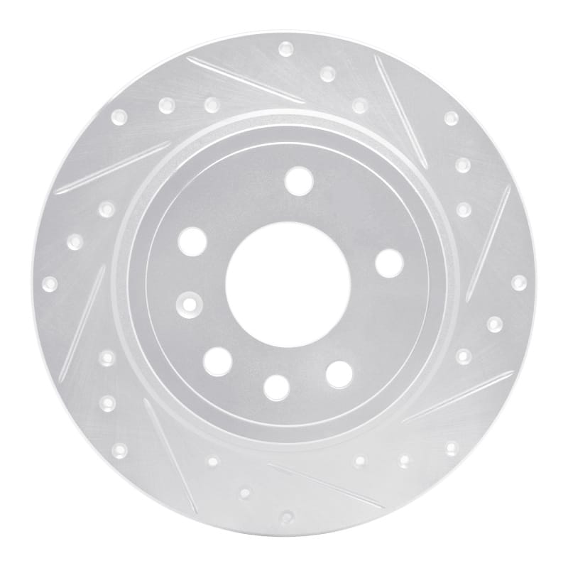 R1 Concepts — R1 99-10 Saab 9-5 Rear Right Drilled & Slotted Silver Brake Rotor
R1 Brake Rotor Drill