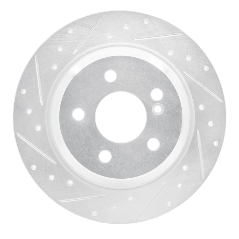 R1 Concepts — R1 03-06 Mercedes-Benz S430 Rear Left Drilled & Slotted Silver Brake Rotor
R1 Brake Rotor Drill