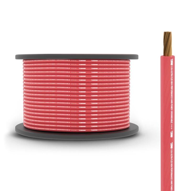 DS18 — DS18 8-GA Power And Ground 250-Feet Black