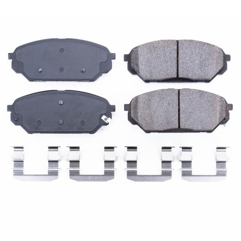 PowerStop — Power Stop 07-12 Hyundai Veracruz Front Z17 Evolution Ceramic Brake Pads w/Hardware
Z17 Brake Pads
