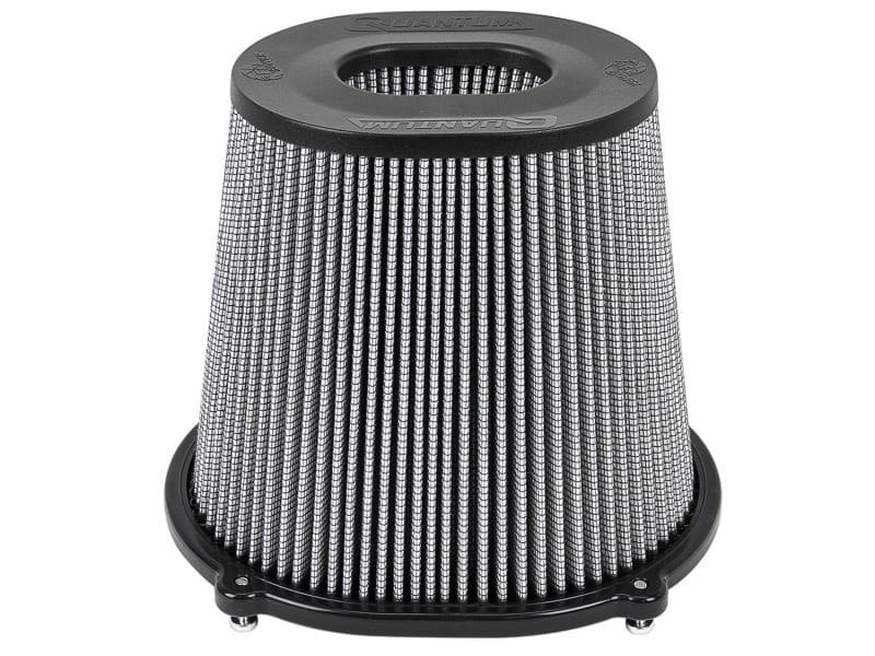 aFe — aFe Quantum Pro DRY S Air Filter Inverted Top - 5in Flange x 8in Height - Dry PDS
QUANTUM Air Filter