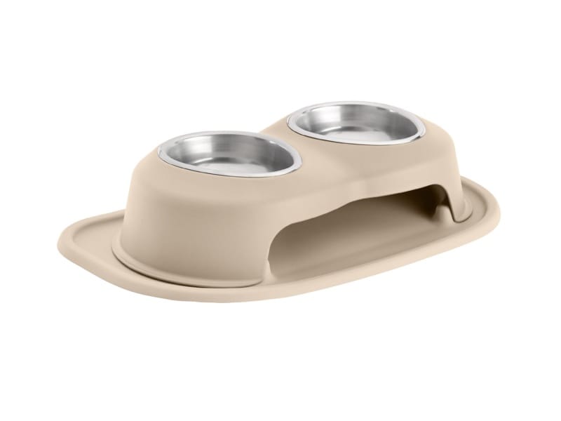 WeatherTech — WeatherTech Pet Feeding System Double High 16oz 4in. Stainless Bowl - Tan
Dog Bowl