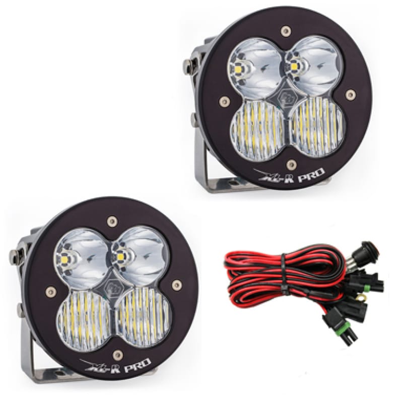 Baja Designs — Baja Designs XL R Pro Series Driving Combo Pattern Pair LED Light Pods - Clear