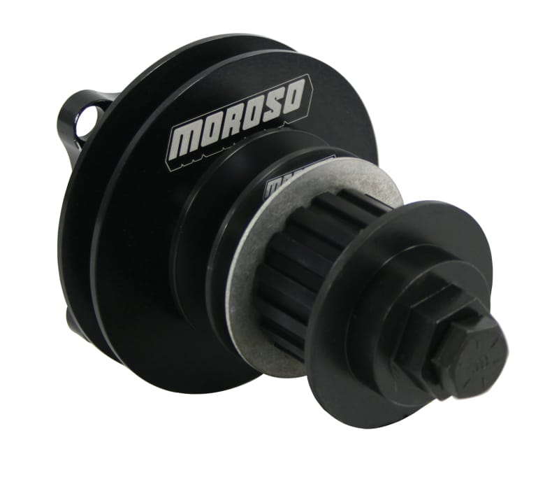 Moroso — Moroso Ford Small Block (4 Bolt) Dry Sump & Vacuum Pump Drive Kit - Flange Style w/Pulleys