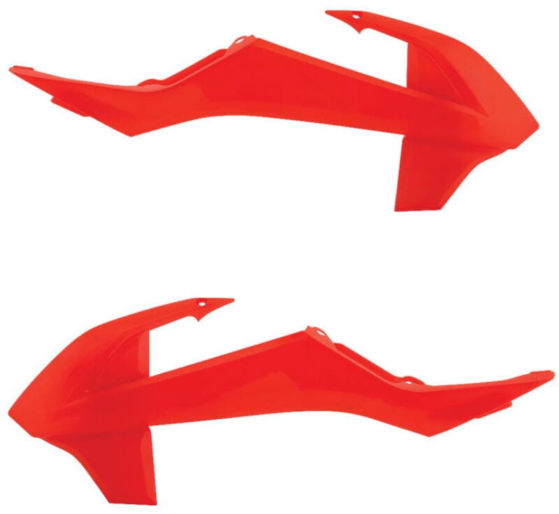 Acerbis — Acerbis 16-23 KTM SX65/ 21-23 GasGas MC65 Radiator Shrouds - Flo-Orange