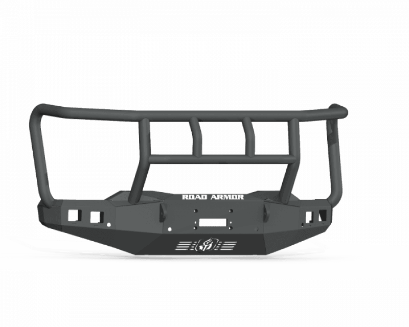 Road Armor — Road Armor 20-22 Chevy 2500 Stealth Front Winch Bumper Titan Guard - Texture Black
