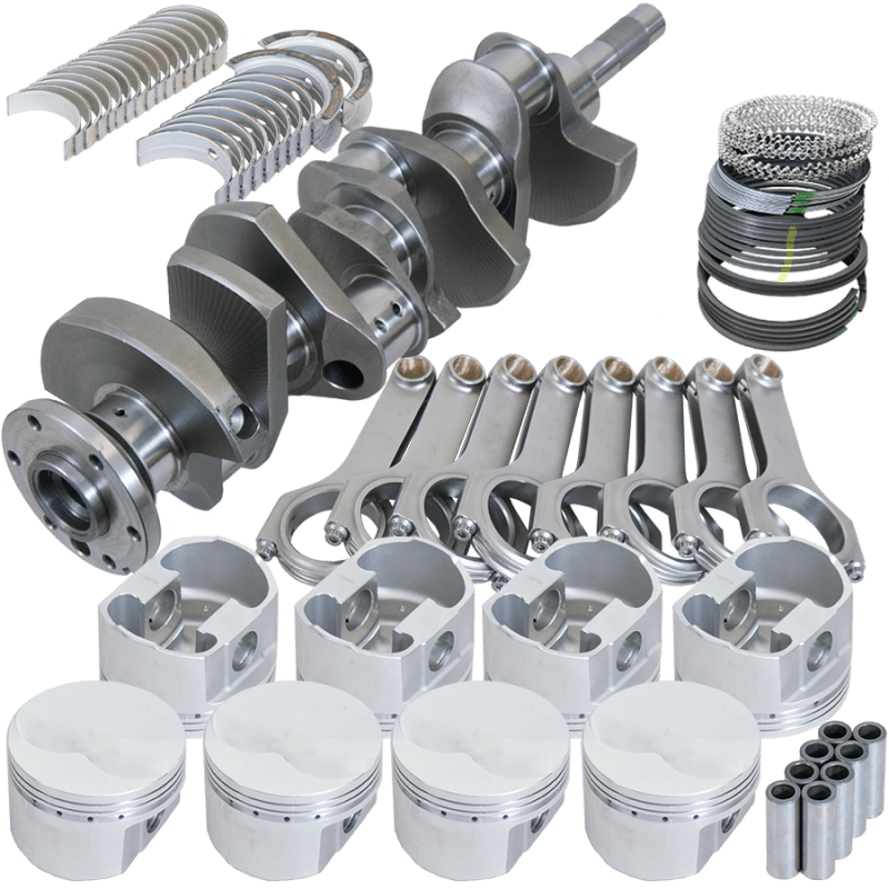 Eagle — Eagle Ford FE 3.980in Crank 6.490in H-Beam -5cc Flat Top 4.080in Pistons Rotating Assembly
Street & Strip Assy