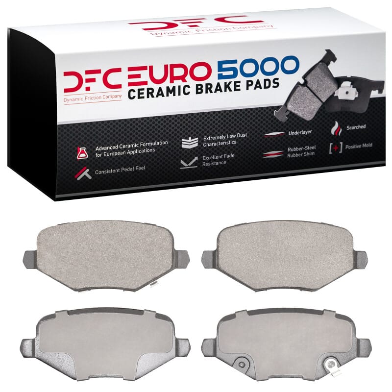 DFC — DFC 09-16 Chrysler Town & Country Rear Euro 5000 Ceramic Brake Pads
DFC Brake Pad Set