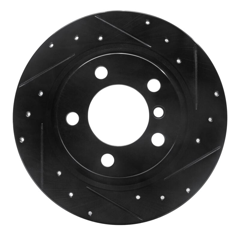 R1 Concepts — R1 2013-2016 Mini Cooper Countryman Rear Right Drilled & Slotted Black Brake Rotor
R1 Brake Rotor Drill