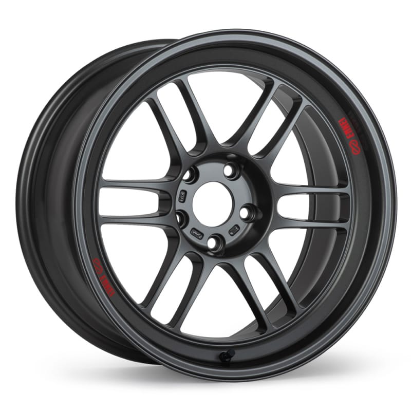 Enkei — Enkei RPF1RS 18x10 5x114.3 6mm Offset 75mm Bore Matte Gunmetal Wheel
