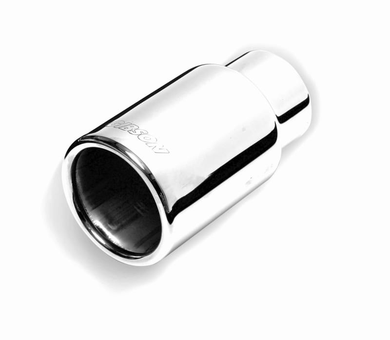 Gibson — Gibson Rolled Edge Straight-Cut Tip - 3.5in OD/2.5in Inlet/12in Length - Stainless
Exhaust Tip