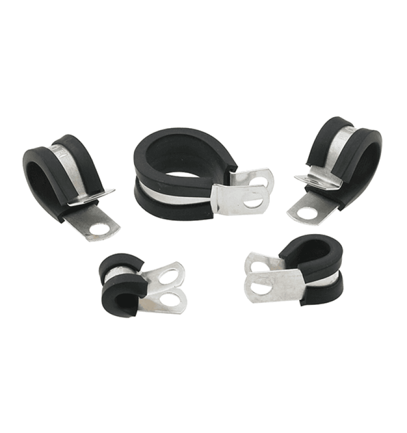 Fragola — Fragola 1/4in (.250in) Padded Line Clamps Bag of 10 Pcs.