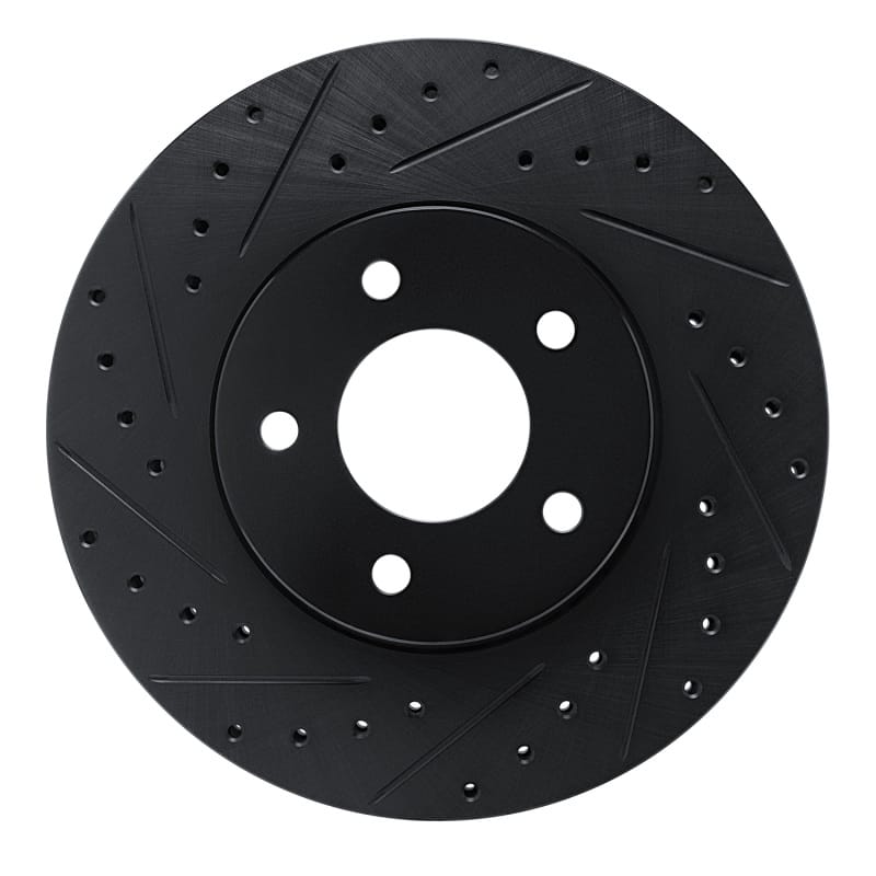 R1 Concepts — R1 01-07 Buick Rendezvous Front Left Drilled & Slotted Black Brake Rotor
R1 Brake Rotor Drill