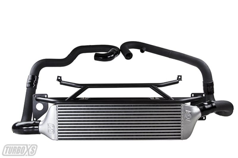 Turbo XS — Turbo XS FMIC 2015-2017 Subaru STi - Wrinkle Black Pipes
Intercooler