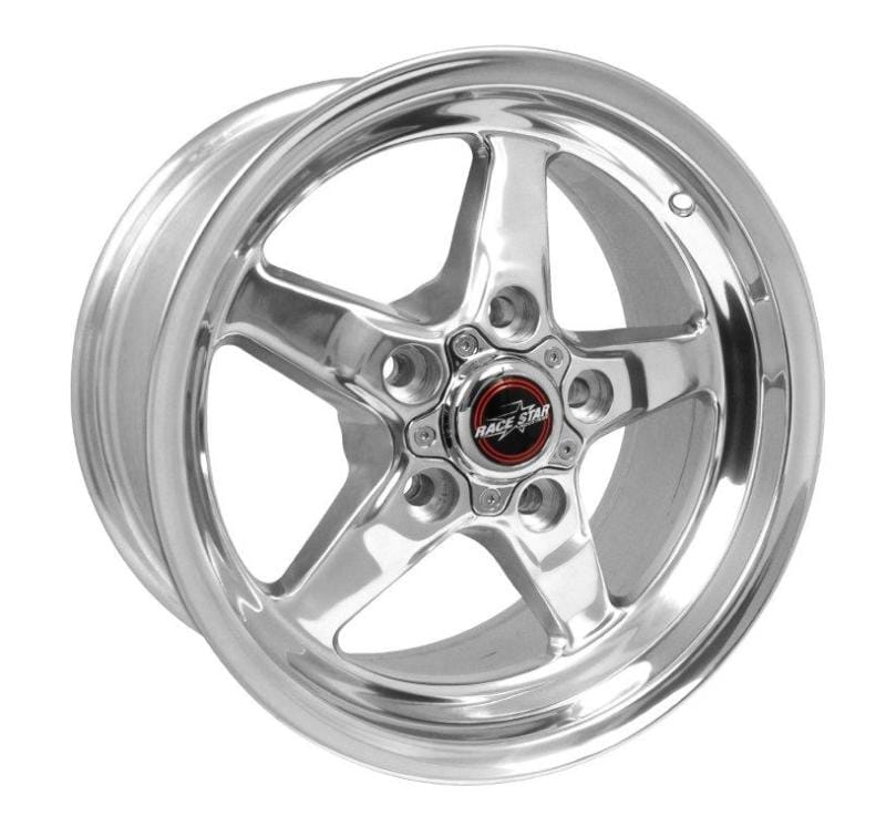 Race Star — Race Star 92 Drag Star 15x8.00 5x4.50bc 5.25bs Direct Drill Polished Wheel