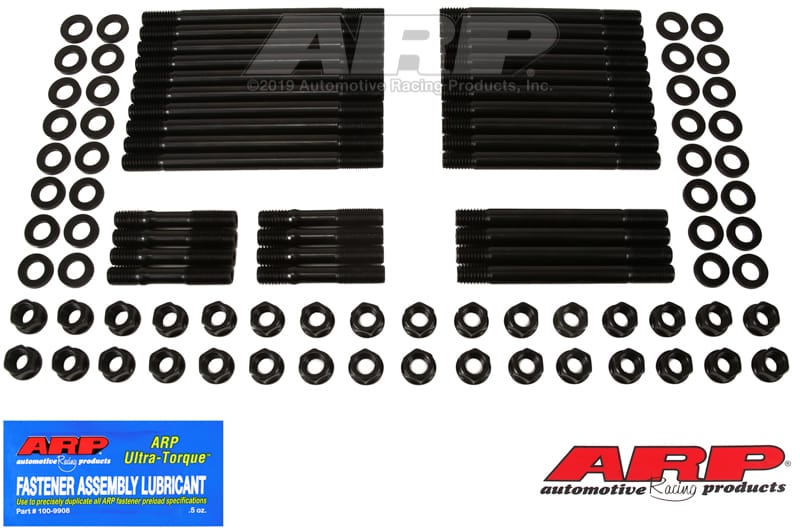 ARP — ARP Chevy Big Block MKIV w/ Merlin Heads 10 long Exhaust Stud Undercut Hex Head Stud Kit