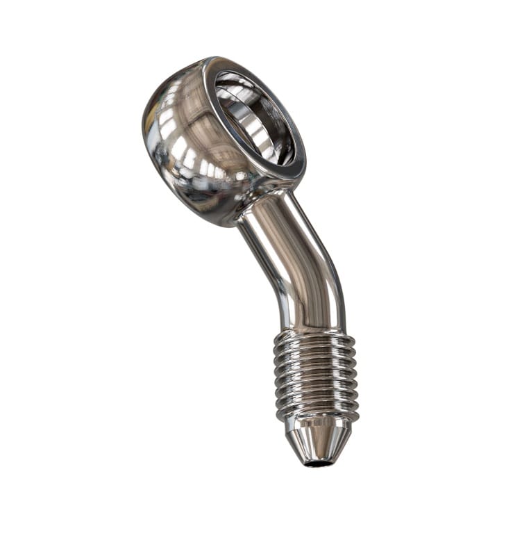 Goodridge — Goodridge 20 Deg Banjo Adaptor compound left for 3/8 or M10 Bolt