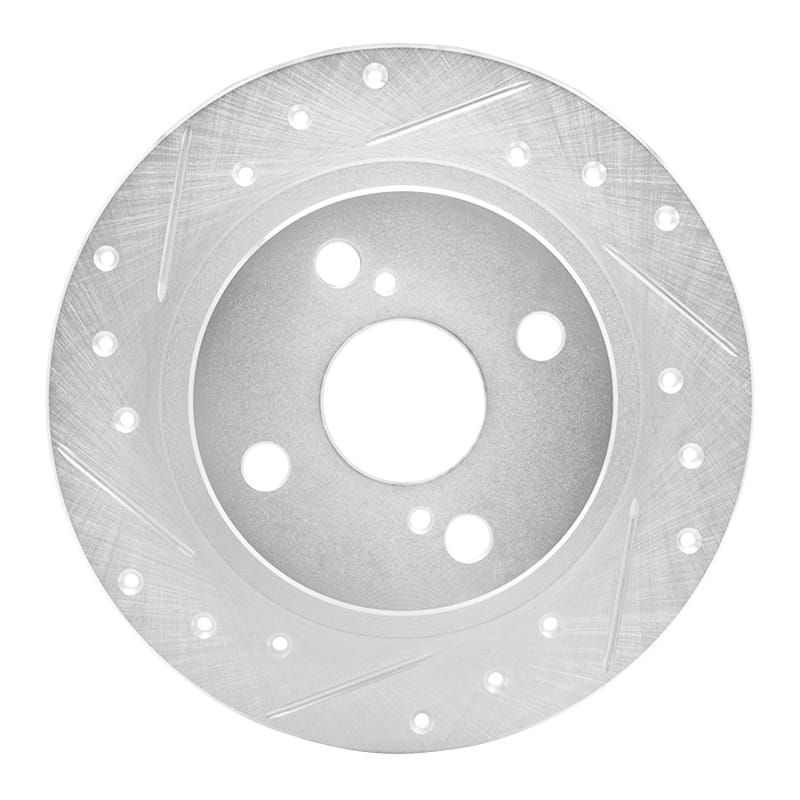 R1 Concepts — R1 87-92 Chevrolet Nova Rear Left Drilled & Slotted Silver Brake Rotor
R1 Brake Rotor Drill