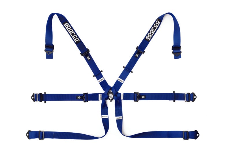 SPARCO — Sparco BELT 6 PNT 2in FORMULA BLU