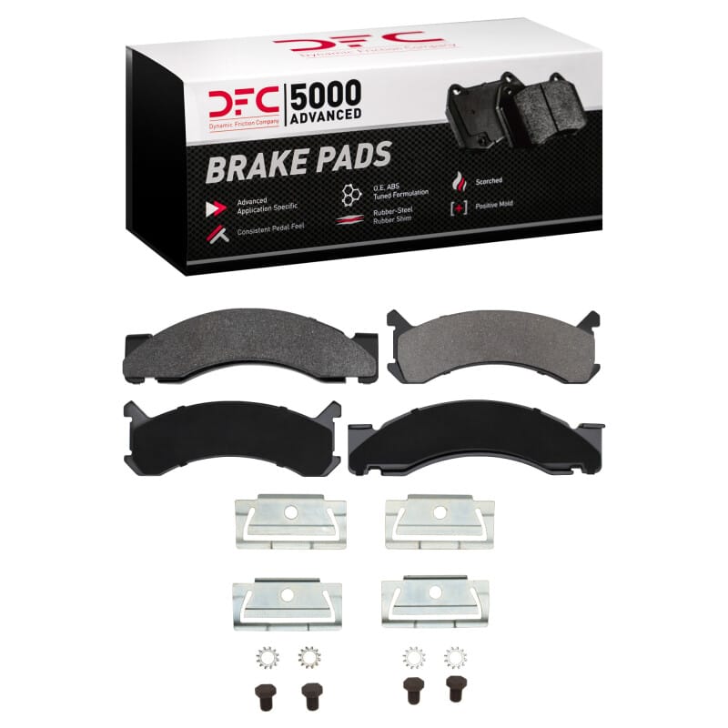 DFC — DFC 73-79 Dodge M400 Front 5000 Advanced Semi Metallic Brake Pads and Hardware Kit
DFC Brake Pad Set