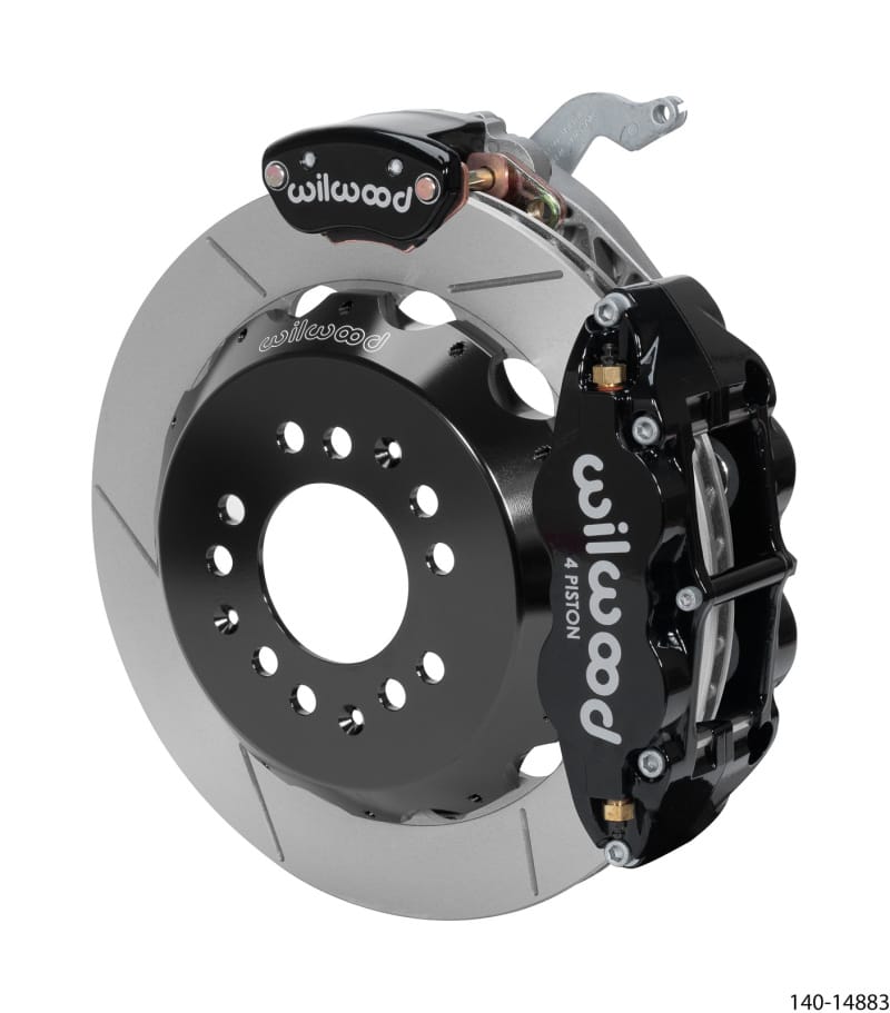 Wilwood — Wilwood Narrow Superlite 4R-MC4 Black Rear Kit 12.88in Slotted Rotor 88-96 Chevy Corvette C4
BRAKE KIT