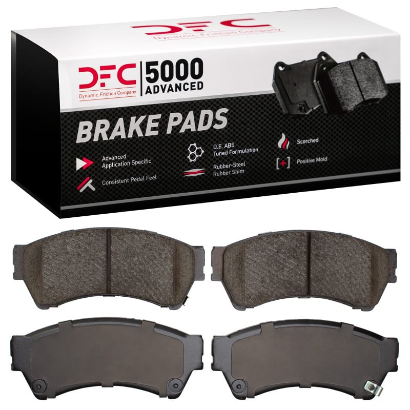 DFC — DFC 06-12 Ford Fusion Front 5000 Advanced Ceramic Brake Pads
DFC Brake Pad Set