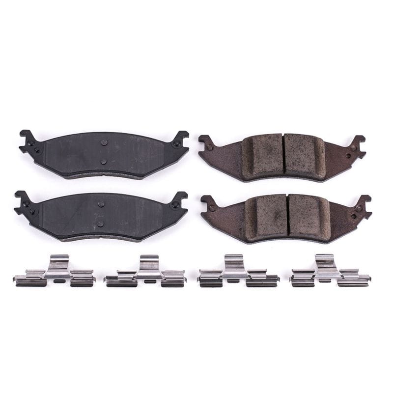 PowerStop — Power Stop 04-07 Ford E-150 Rear Z17 Evolution Ceramic Brake Pads w/Hardware
Z17 Brake Pads