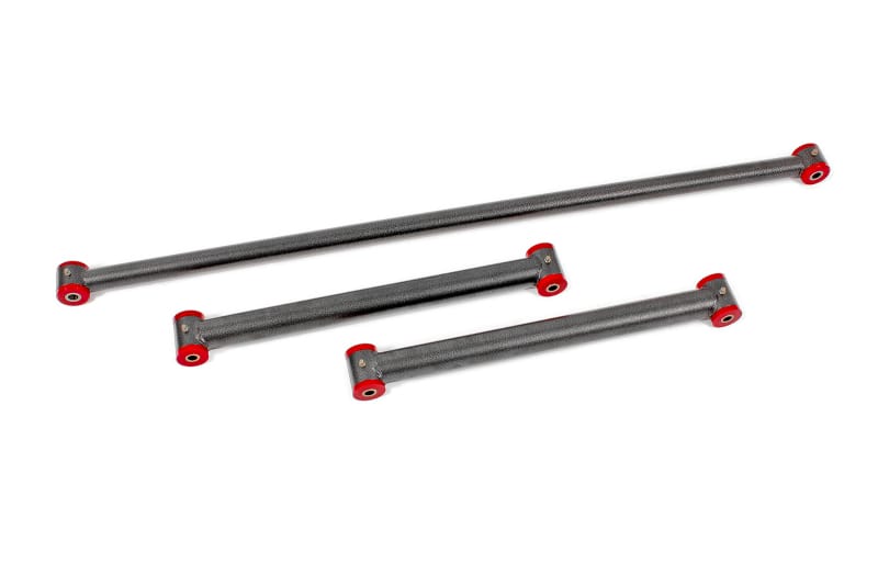 BMR Suspension — BMR 82-02 3rd Gen F-Body On-Car Adj. Rear Suspension Kit (Polyurethane) - Black Hammertone