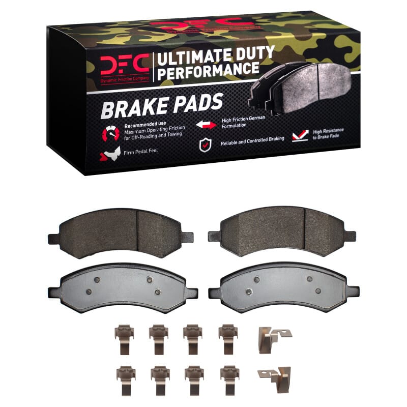 DFC — DFC 05-24 Chrysler Aspen Front Ultimate Duty Performance Brake Pads and Hardware Kit
DFC Brake Pad Set