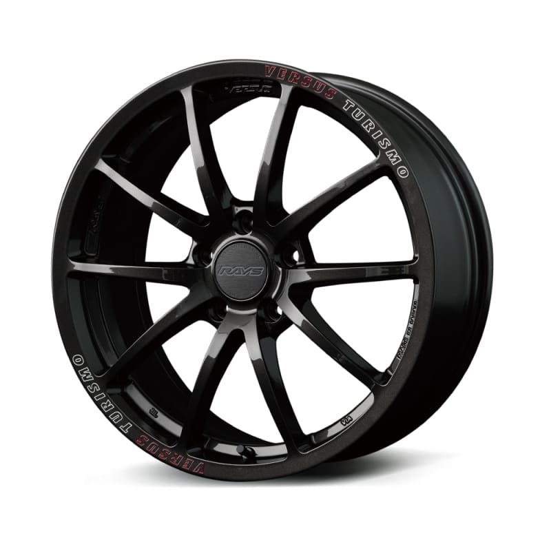 Versus — Versus VT125S 18X9.5 +22 5x120 Super Dark Gunmetal/MC/RAP (Red Clear)