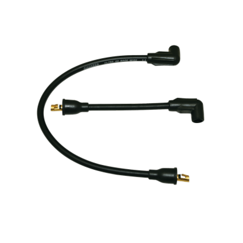 Moroso — Moroso Harley-Davidson 80-84 FL / 84-99 FXST/FLST / 91-98 FXD Ultra 40 Wire Set - Black