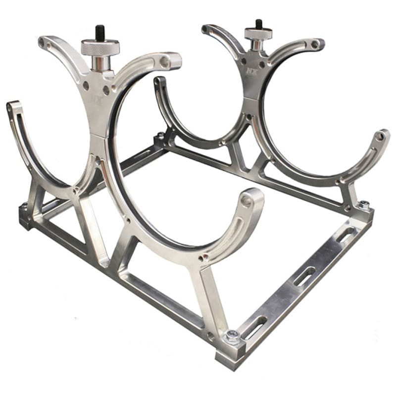 Nitrous Express — Nitrous Express Billet Bracket for Dual 10 Or 15lb N2O Bottle Incl Floor Mounts
Bottle Bracket
N2OBottleBrkt