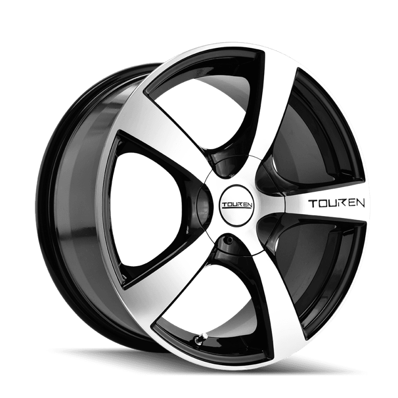 Touren — Touren 3190 TR9 17x7 / 5x112/120 BP / 42mm Offset / 72.62mm Hub Gloss Black Machined Wheel
TOUREN 3190