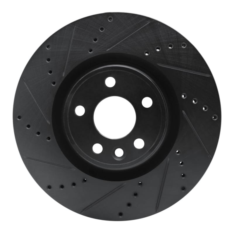 R1 Concepts — R1 20-20 Jaguar F-Pace Front Left Drilled & Slotted Black Brake Rotor
Disc Brake Rotor