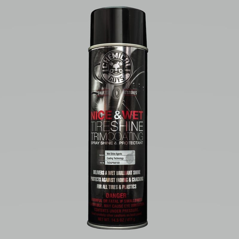 Chemical Guys — Chemical Guys Nice & Wet Tire Shine Protective Coating for Rubber/Plastic (Aerosol)