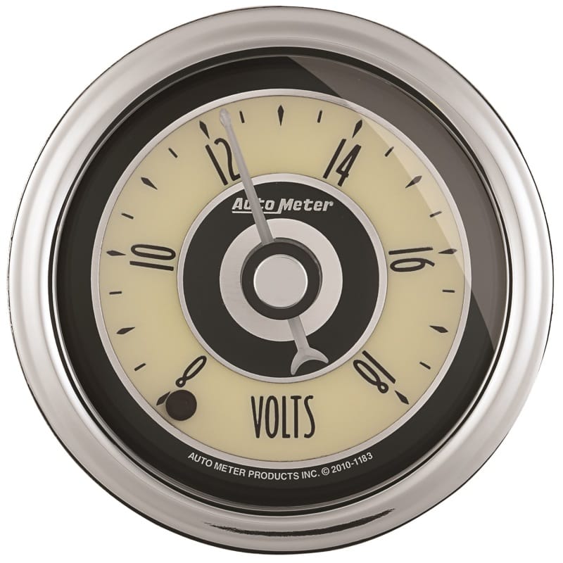 AutoMeter — AutoMeter Gauge Voltmeter 2-1/16in. 18V Digital Stepper Motor Cruiser Ad
GA 2" VOLT STPR CAD