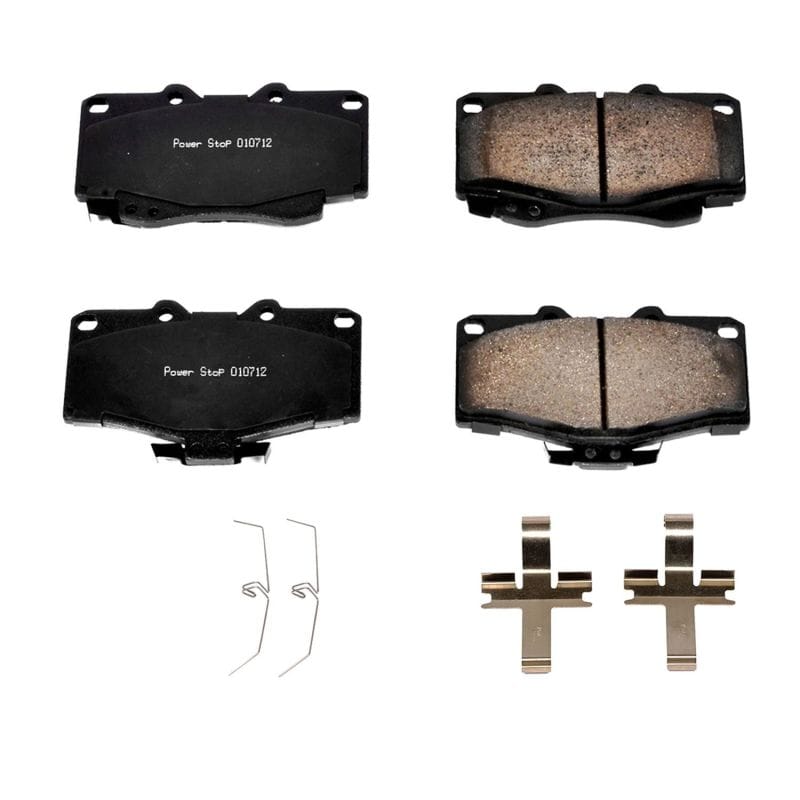PowerStop — Power Stop 96-02 Toyota 4Runner Front Z17 Evolution Ceramic Brake Pads w/Hardware
Z17 Brake Pads