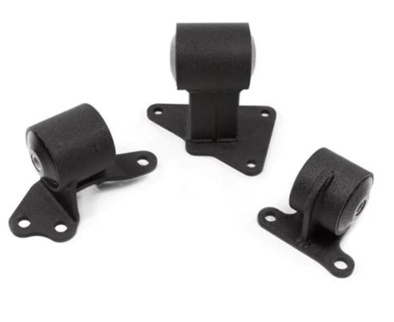 Innovative Mounts — Innovative 90-93 Accord F-Series Black Steel Mounts 75A Bushings (Auto Trans)