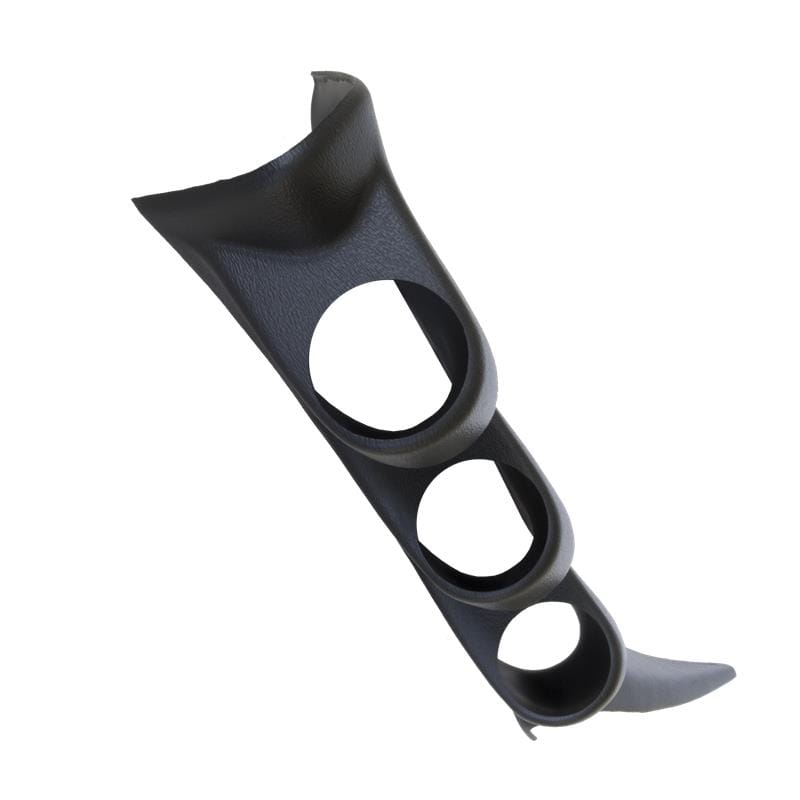 AutoMeter — GAUGE MOUNT, A-PILLAR W/SPKR, FULL, TRIPLE, 2 1/16" , SILVERADO/SIERRA 99-07
