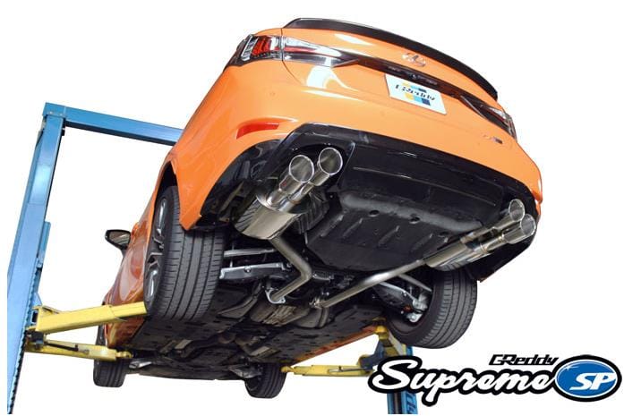 GReddy — GReddy 2015+ Lexus GS-F Dual 63.5mm Supreme SP Axle-Back Exhaust w/ Quad Offset Tips