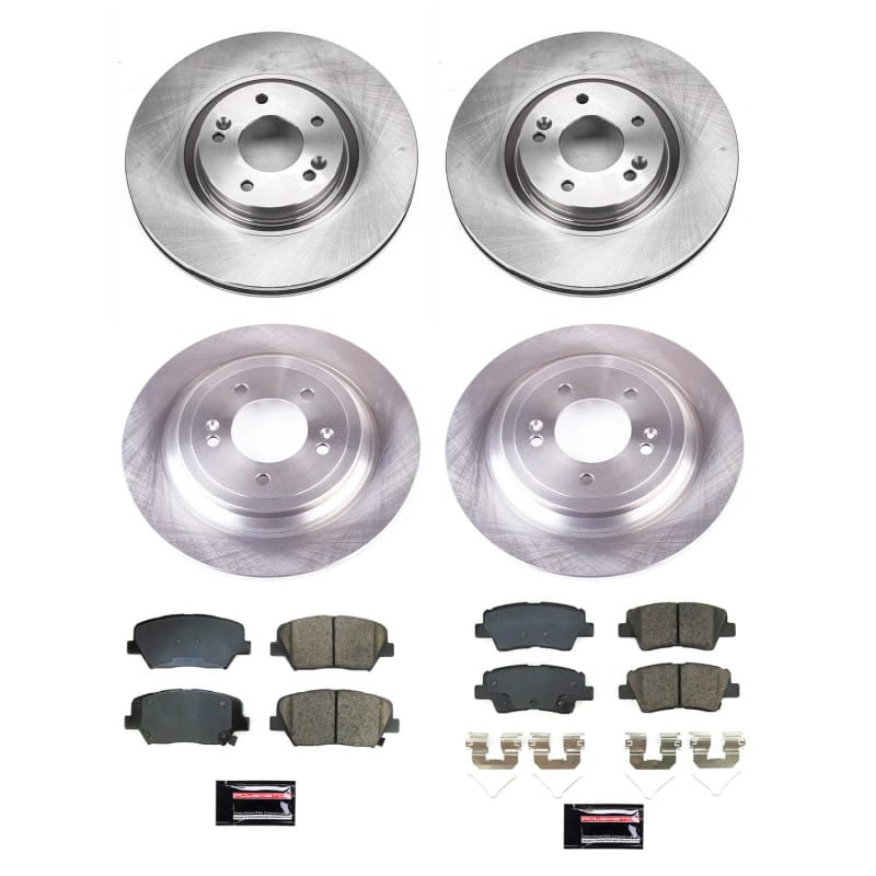 PowerStop — Power Stop 19-21 Hyundai Nexo Front & Rear Autospecialty Brake Kit