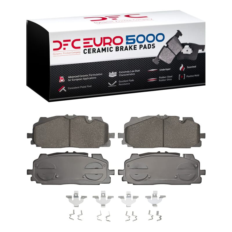 DFC — DFC 17-25 Audi S5 Sportback Front Euro 5000 Ceramic Brake Pads and Hardware Kit
DFC EURO Pads + HW