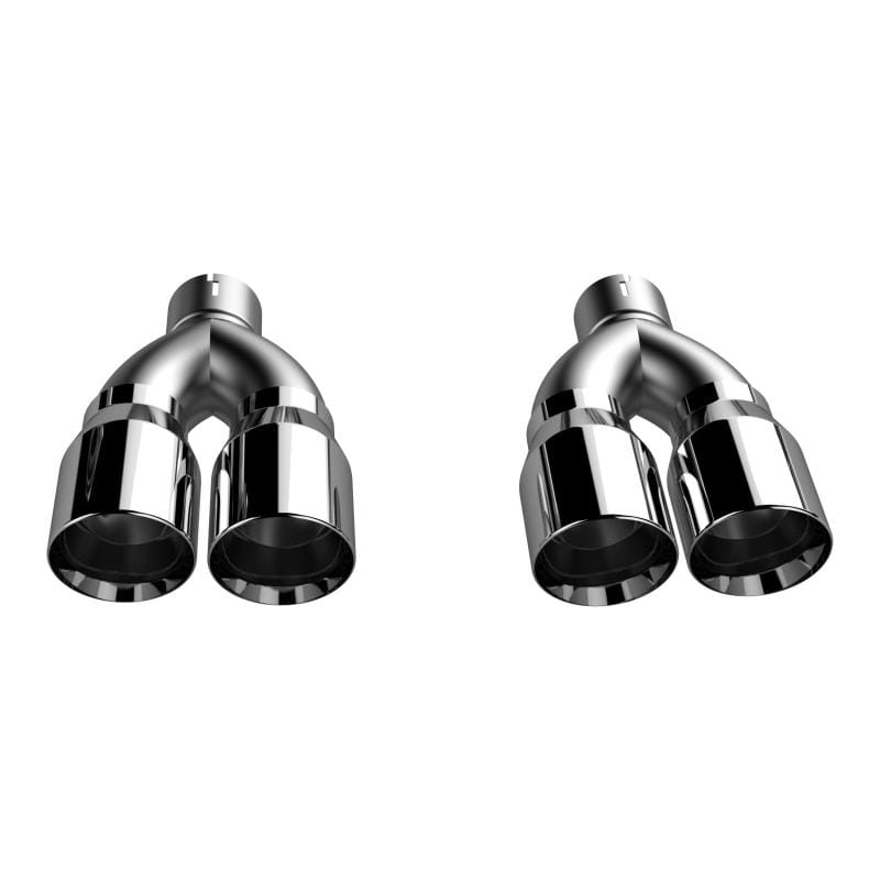 QTP — 2015-2023 Dodge Challenger 6.2/6.4L QTP Quad Tip Adapter