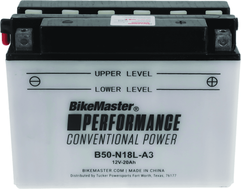 BikeMaster — B50-N18L-A3 Battery, 220 CCA