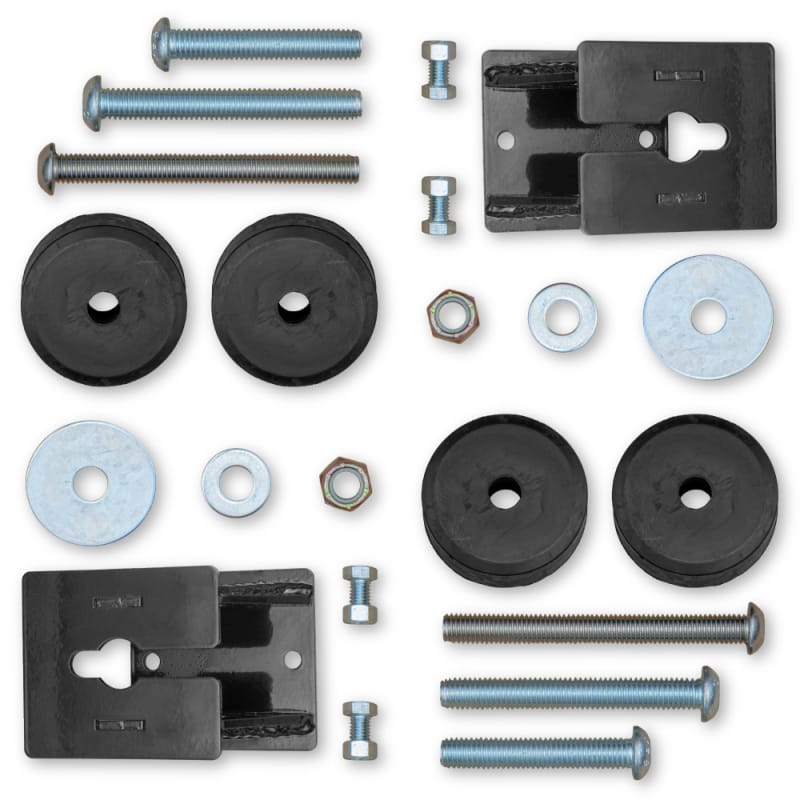 Rock Krawler — Rock Krawler 2018+ Jeep Wrangler JL 2DR / JLU 4DR 2-4in Adj. Rear Bump Stop Kit