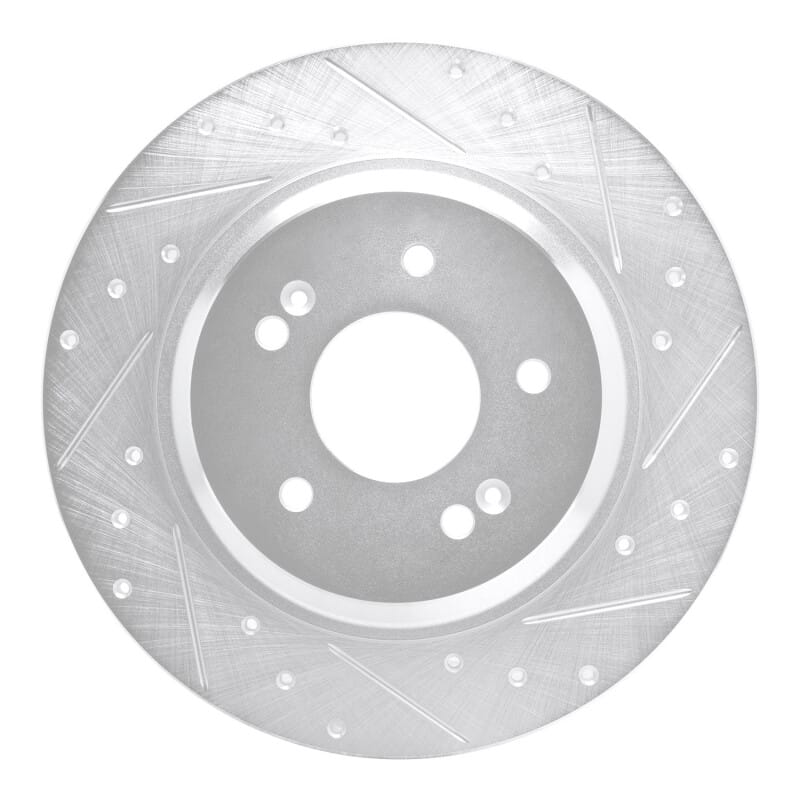 R1 Concepts — R1 21-25 Hyundai SANTA FE Rear Right Drilled & Slotted Silver Brake Rotor
Disc Brake Rotor