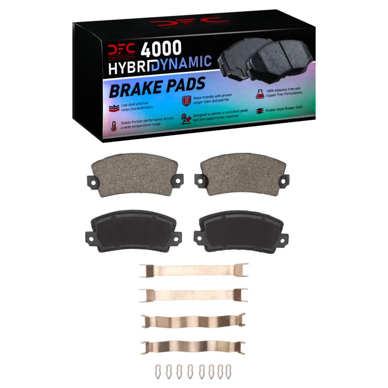 DFC — DFC 71-83 Renault R12 Front 4000 HybriDynamic Brake Pads and Hardware Kit
DFC Brake Pad Set