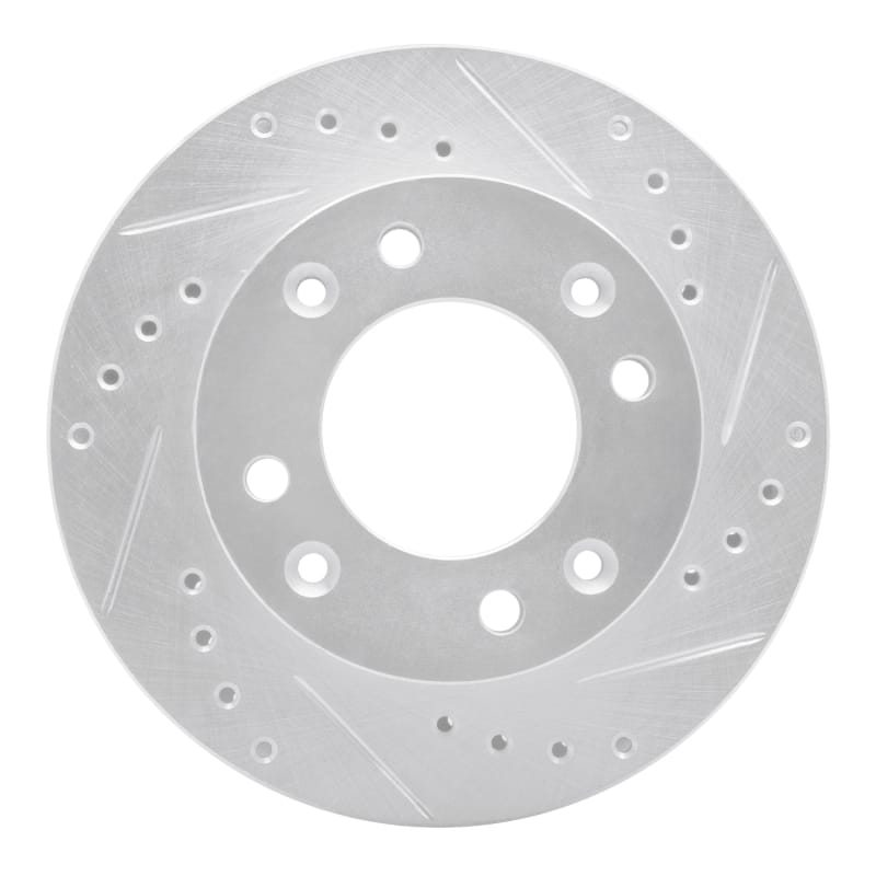 R1 Concepts — R1 86-88 Mazda RX-7 Front Right Drilled & Slotted Silver Brake Rotor
R1 Brake Rotor Drill